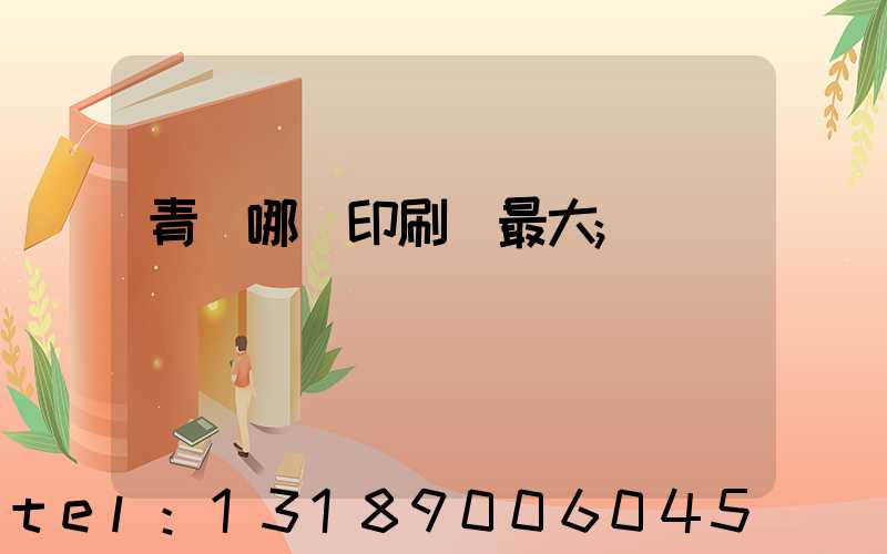 青島哪個印刷廠最大